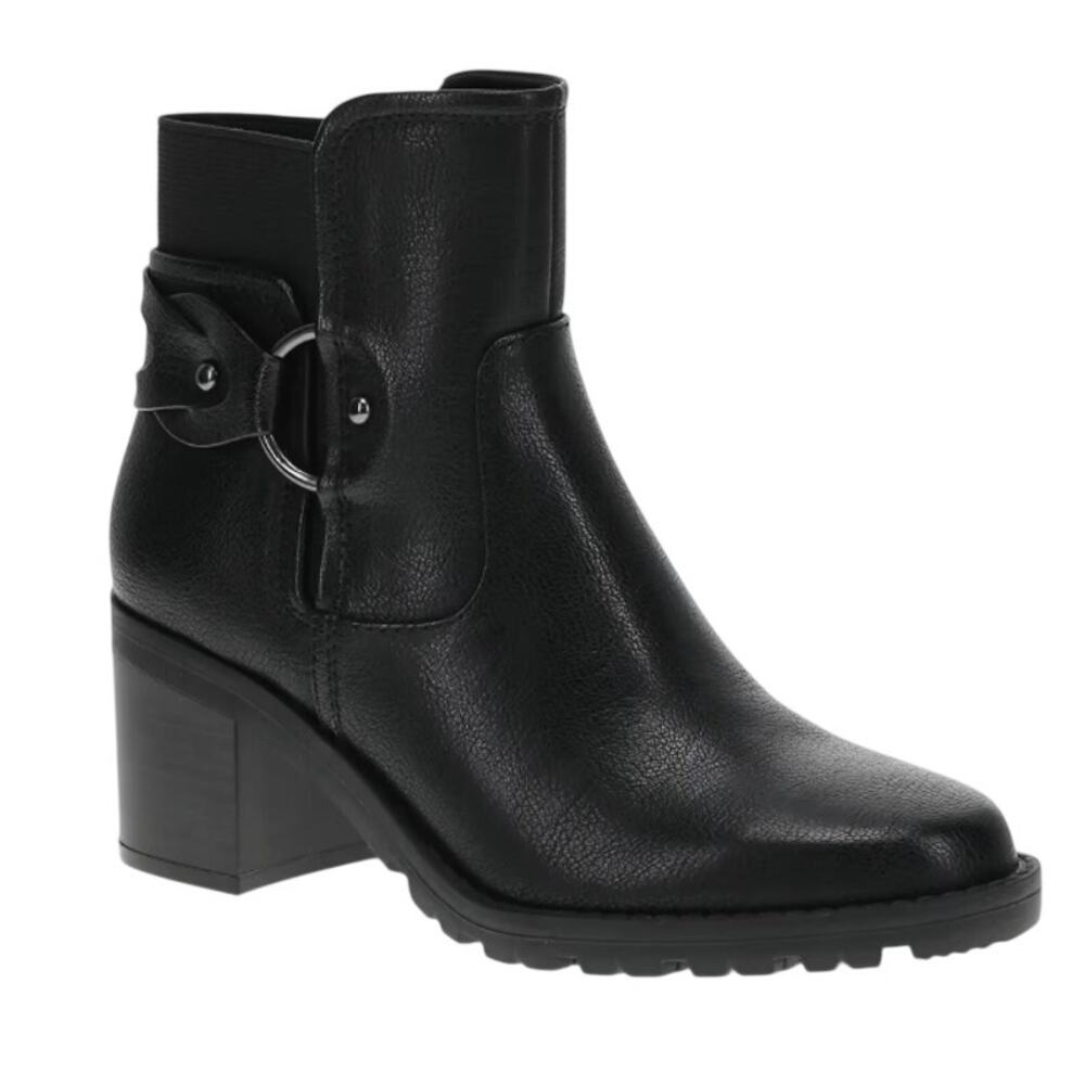 Baretraps Womens Dezzi Ankle Bootie Size 6.5 M EU 37 Black Boots NWOB